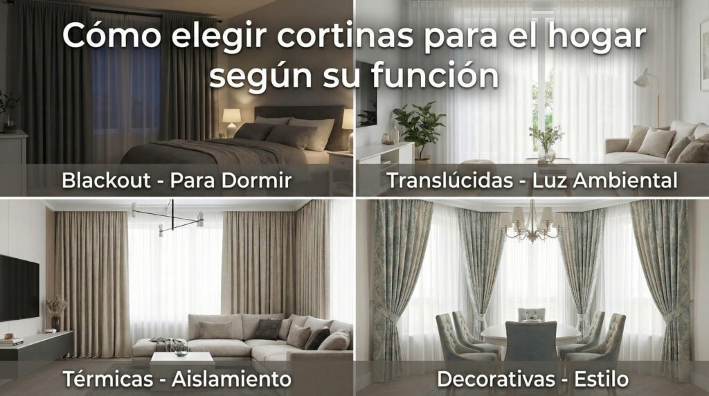 Errores al elegir cortinas: Cómo evitarlos para un hogar elegante y confortable