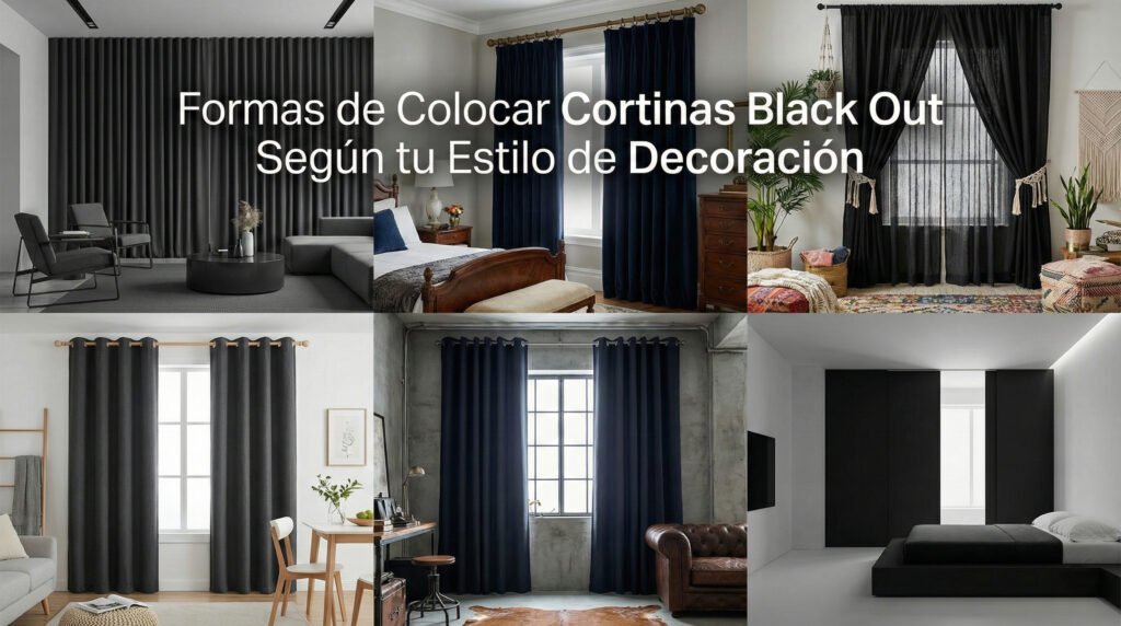 Cómo Colocar Cortinas Black Out: Una Guía Completa para Transformar tus Espacios