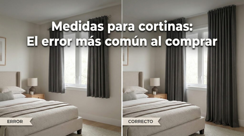 Errores al elegir cortinas: Cómo evitarlos para un hogar elegante y confortable