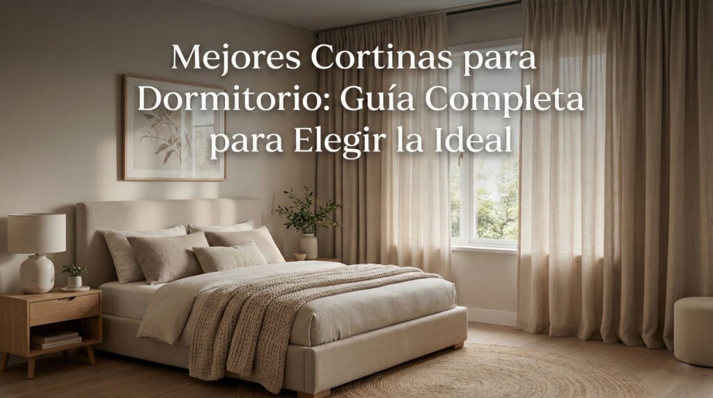 Mejores Cortinas para Dormitorio: Guía Completa para Elegir la Ideal