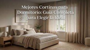 Mejores Cortinas para Dormitorio: Guía Completa para Elegir la Ideal