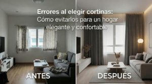 Errores al elegir cortinas: Cómo evitarlos para un hogar elegante y confortable
