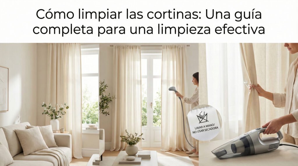 Cómo limpiar las cortinas: Una guía completa para una limpieza efectiva