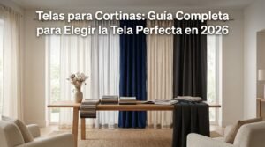 Telas para Cortinas: Guía Completa para Elegir la Tela Perfecta en 2026